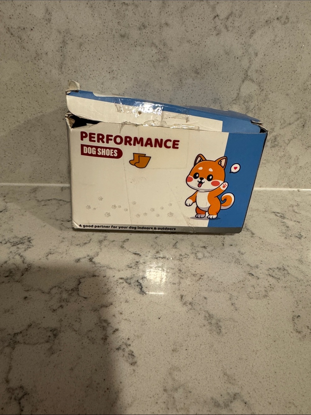 3/$15! 🎈 Performance Dog Shoes Box with Cartoon Shiba Inu